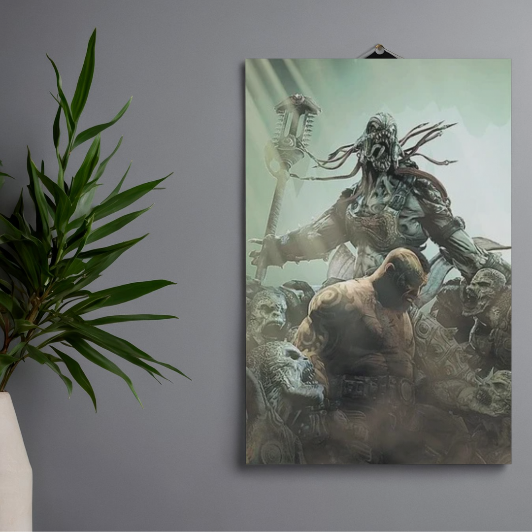 POSTER GEARS OF WAR - 1 SOLA VISTA FRONTAL - ALTA RESOLUCION - TAI