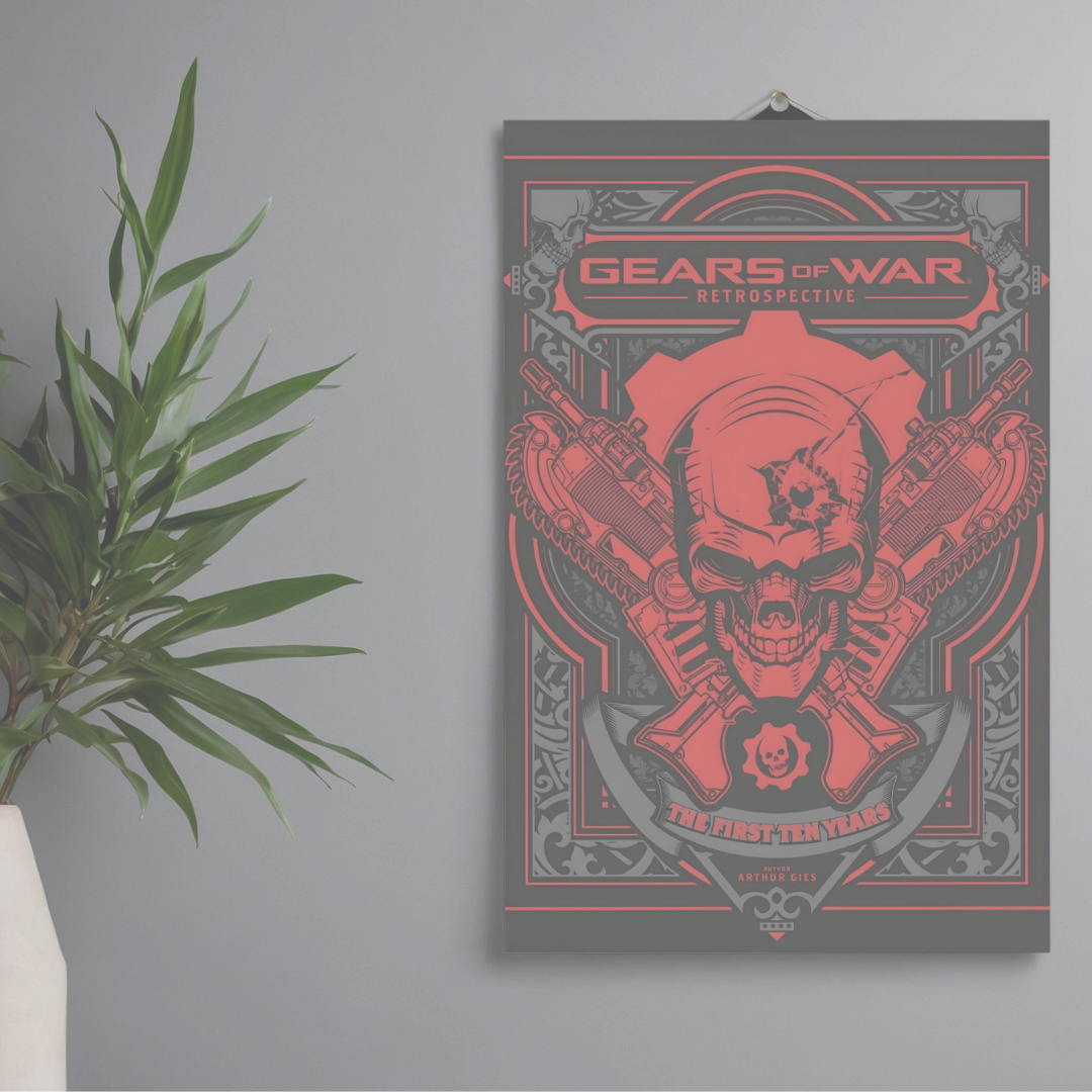POSTER GEARS OF WAR - 1 SOLA VISTA FRONTAL - ALTA RESOLUCION - GEARS OF WAR POSTERS