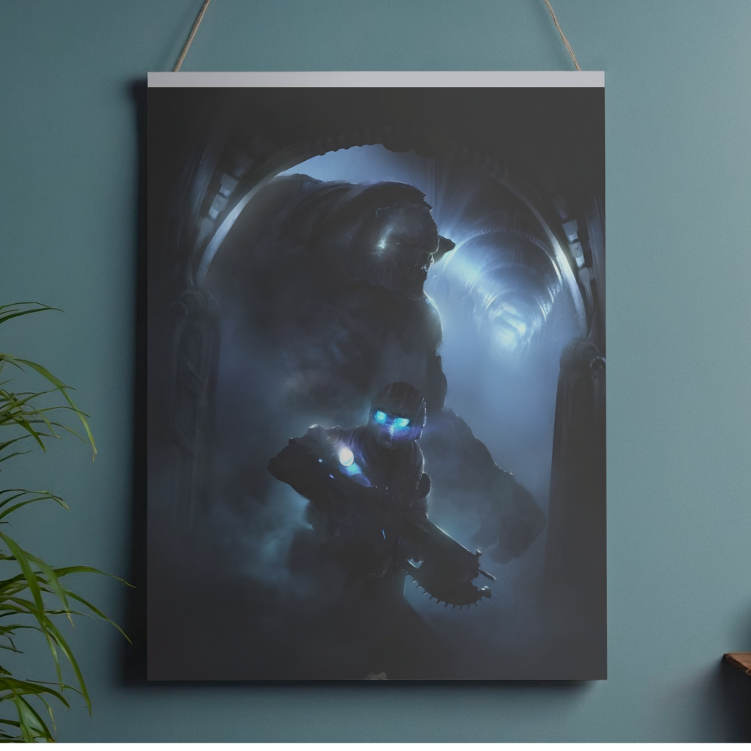 POSTER GEARS OF WAR - 1 SOLA VISTA FRONTAL - ALTA RESOLUCION - GEARS OF WAR POSTERS