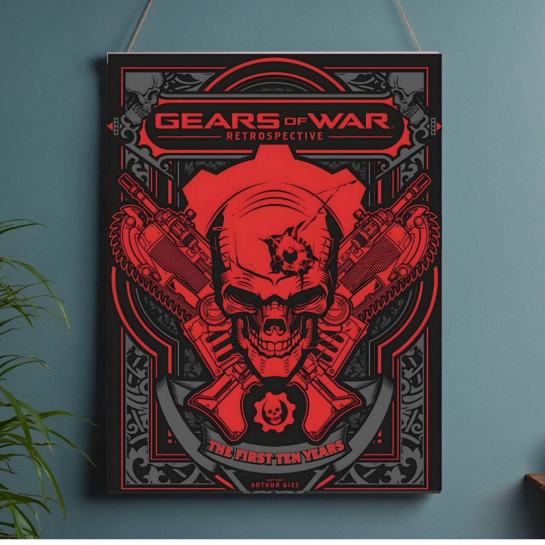 POSTER GEARS OF WAR - 1 SOLA VISTA FRONTAL - ALTA RESOLUCION - GEARS OF WAR POSTERS