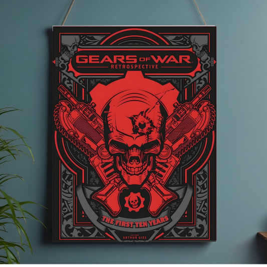 POSTER GEARS OF WAR - 1 SOLA VISTA FRONTAL - ALTA RESOLUCION - GEARS OF WAR POSTERS