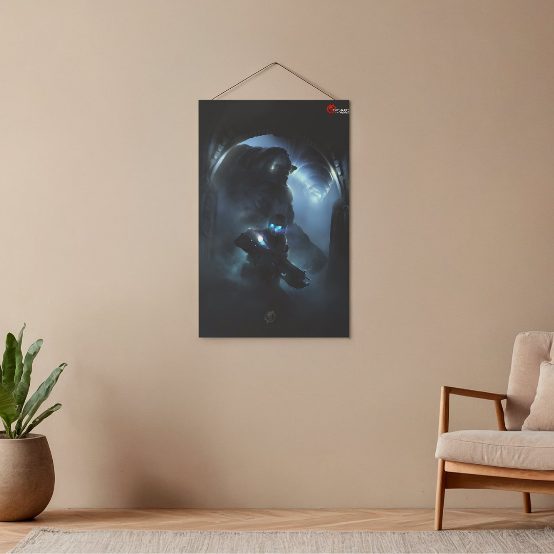 POSTER GEARS OF WAR - 1 SOLA VISTA FRONTAL - ALTA RESOLUCION - GEARS OF WAR POSTERS