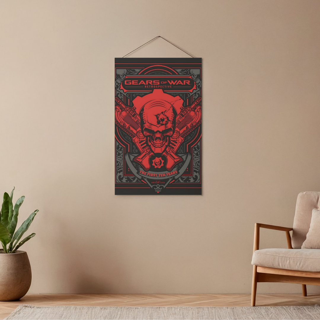 POSTER GEARS OF WAR - 1 SOLA VISTA FRONTAL - ALTA RESOLUCION - GEARS OF WAR POSTERS