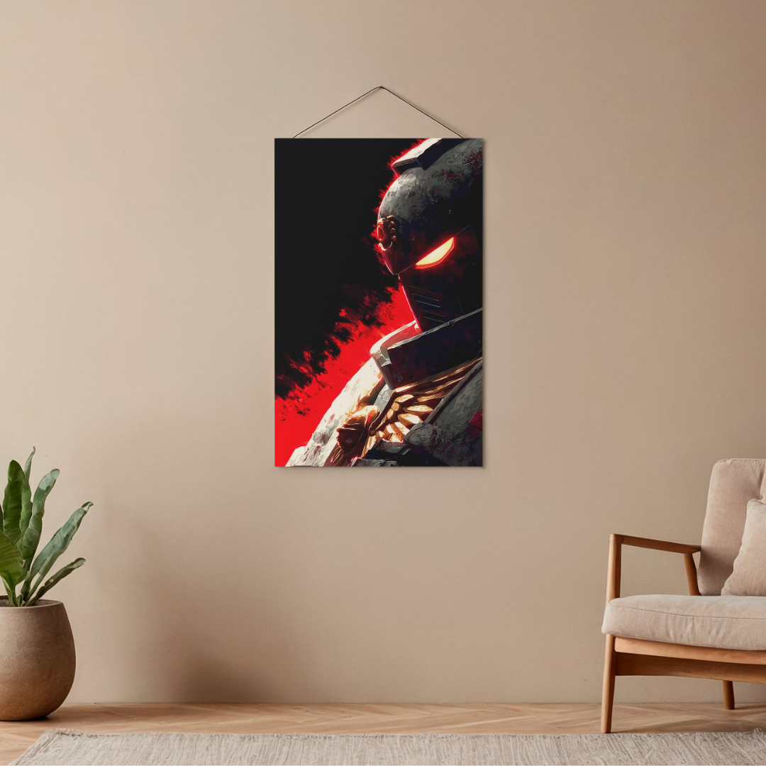 POSTER DE WARHAMMER 40K - 1 SOLA VISTA FRONTAL - ALTA RESOLUCION - ULTRA 2