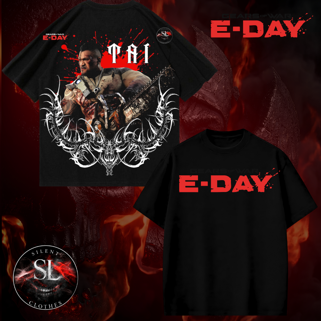 PLAYERA DE GEARS OF WAR  E-DAY - NUEVO DROP DISPONIBLE - TAY E-DAY