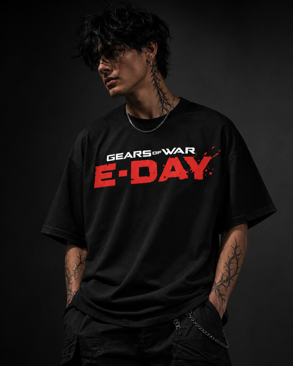 PLAYERA DE GEARS OF WAR  E-DAY - NUEVO DROP DISPONIBLE - TAY E-DAY