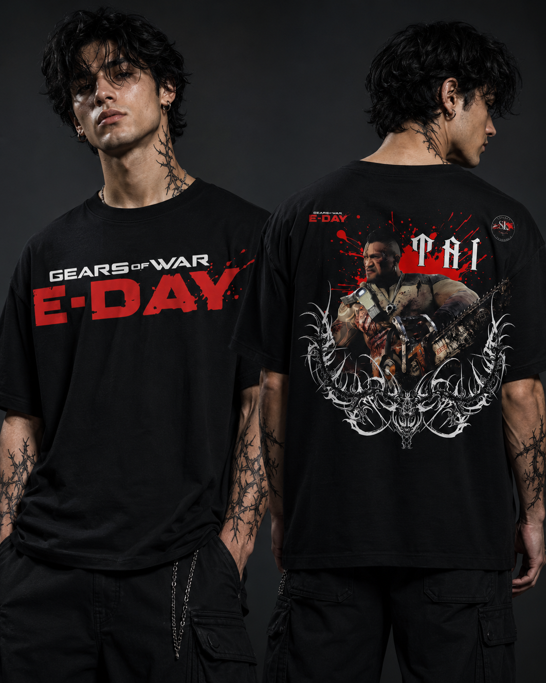 PLAYERA DE GEARS OF WAR  E-DAY - NUEVO DROP DISPONIBLE - TAY E-DAY