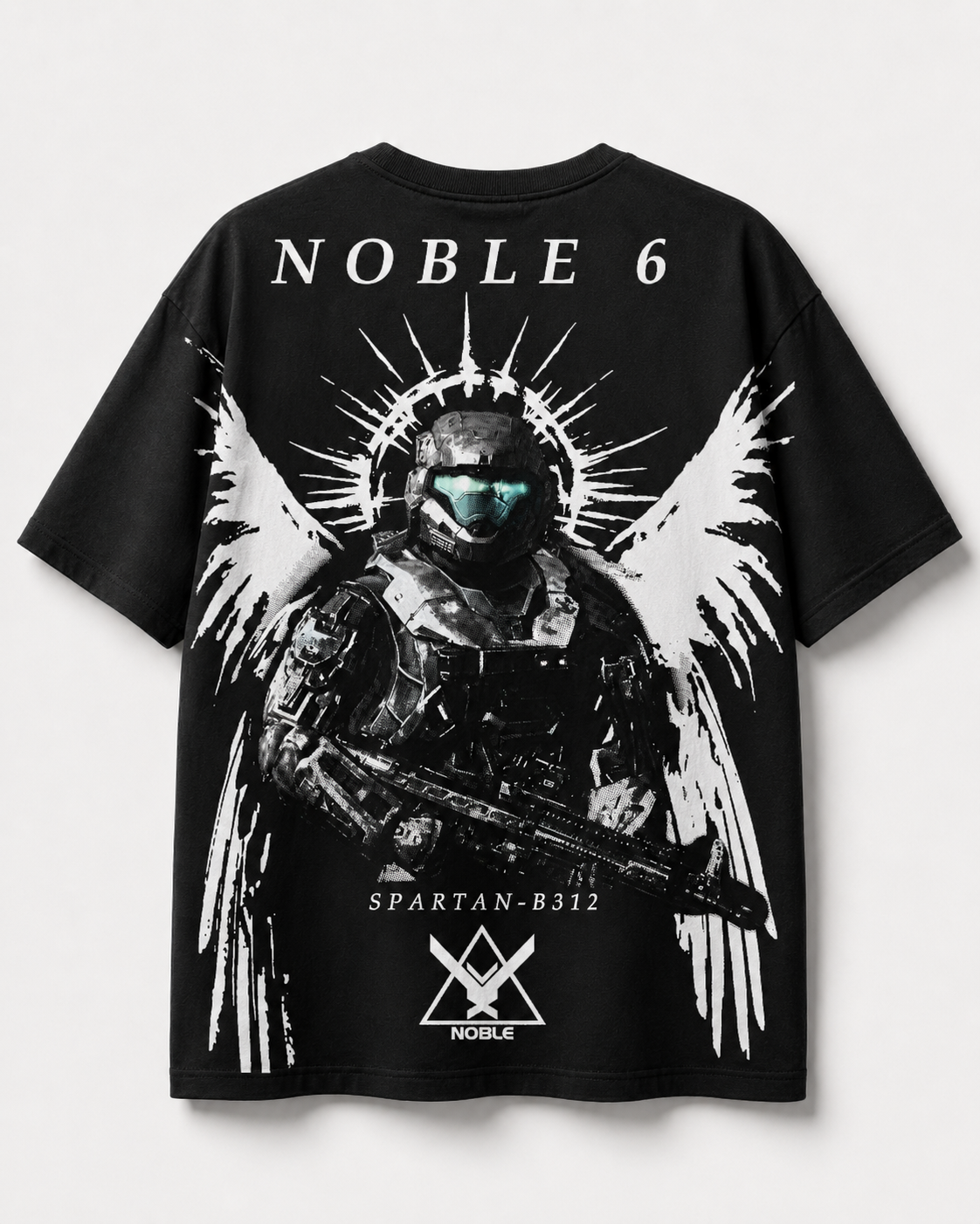 PLAYERA OVERSIZED - HALO REACH - NOBLE SIX