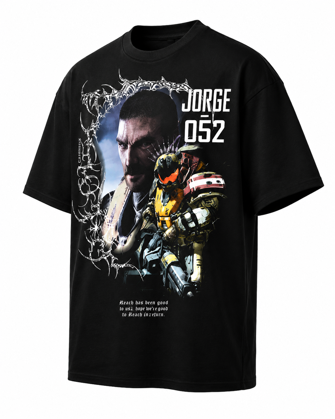 PLAYERA OVERSIZED - HALO REACH - JORGE
