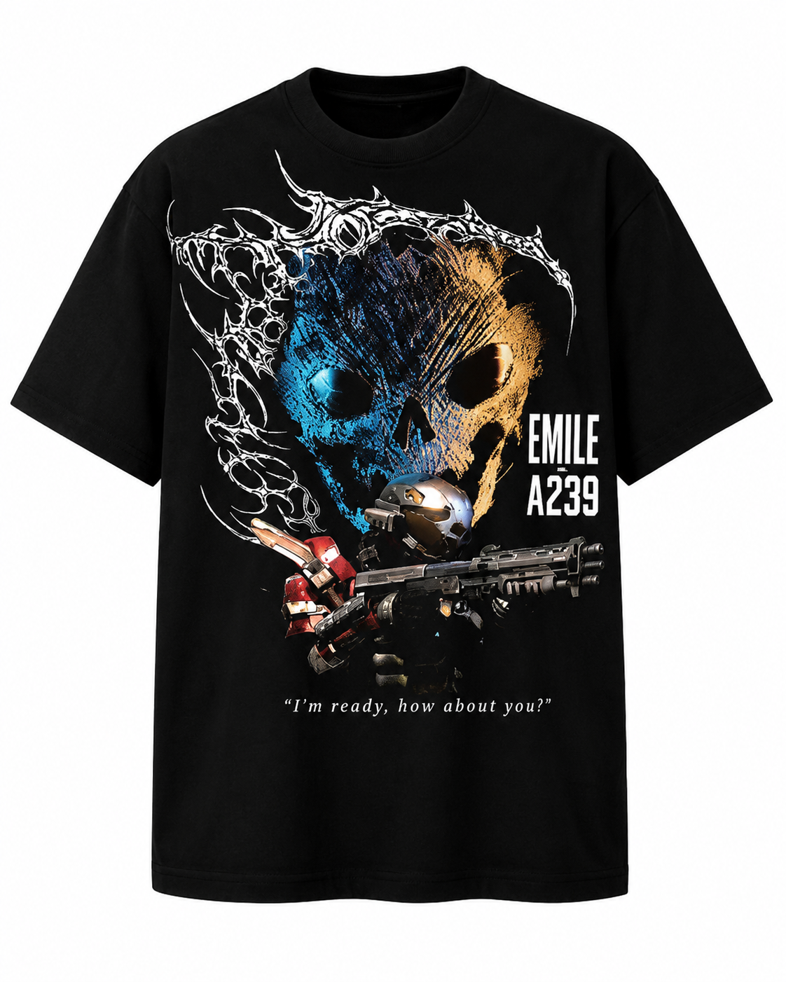PLAYERA OVERSIZED - HALO REACH - EMILE