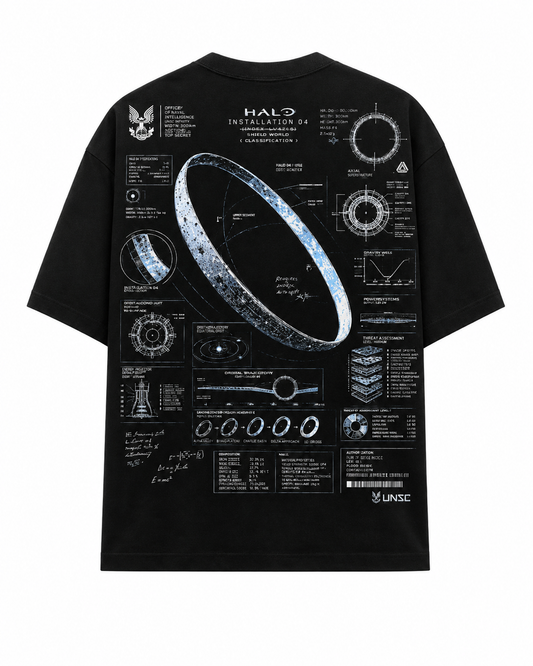 PLAYERA OVERSIZED - HALO - COVENANT - RING V1