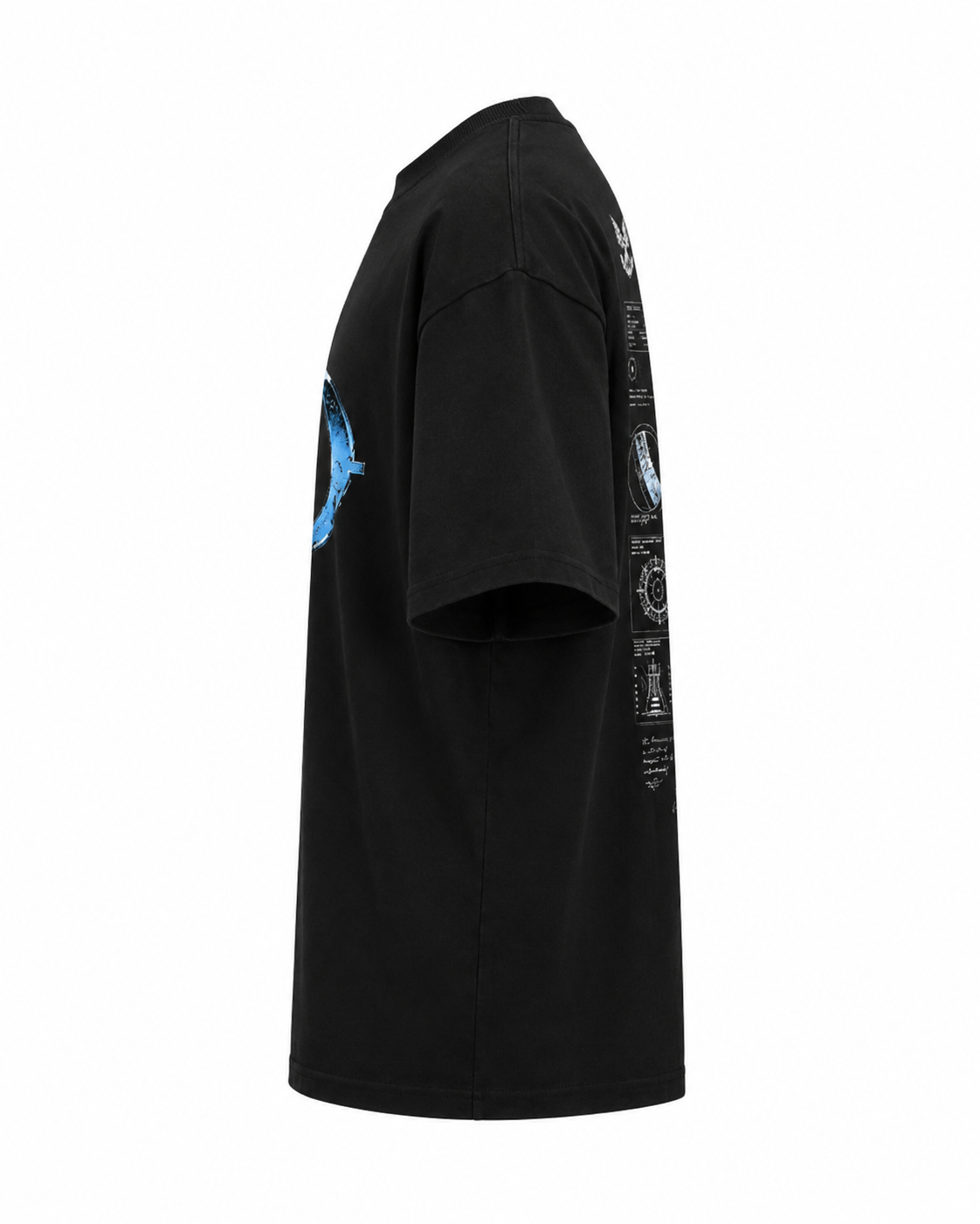 PLAYERA OVERSIZED - HALO - UNSC - CORTANA V2