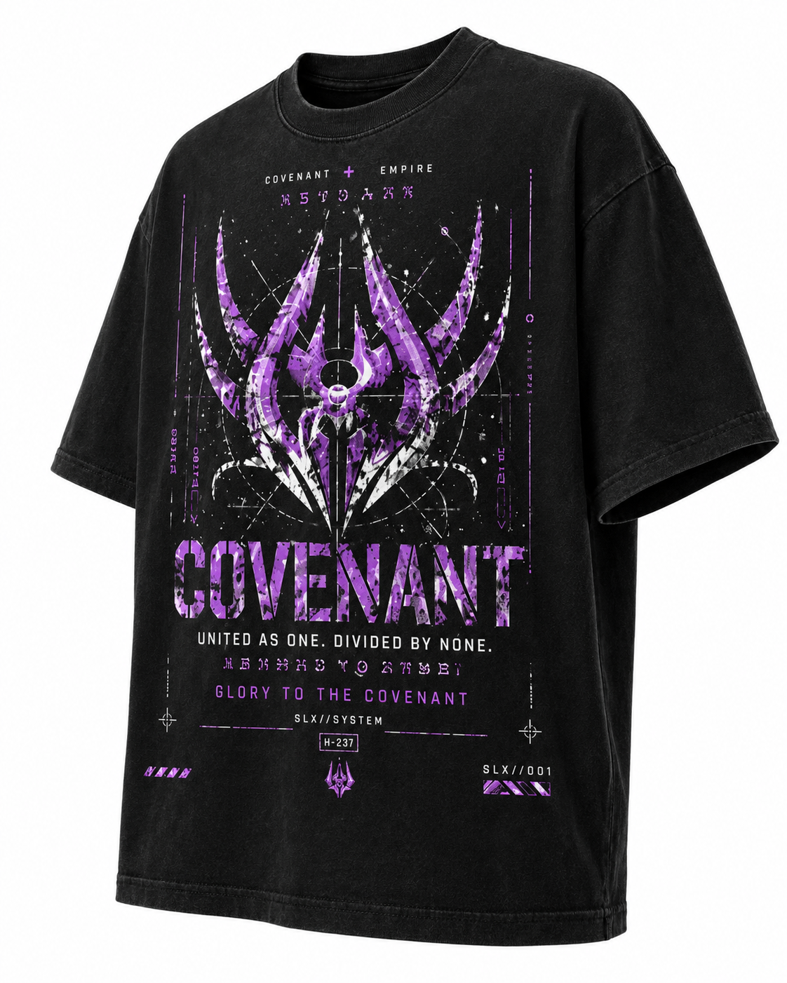 PLAYERA OVERSIZED - HALO - COVENANT - GRUNT