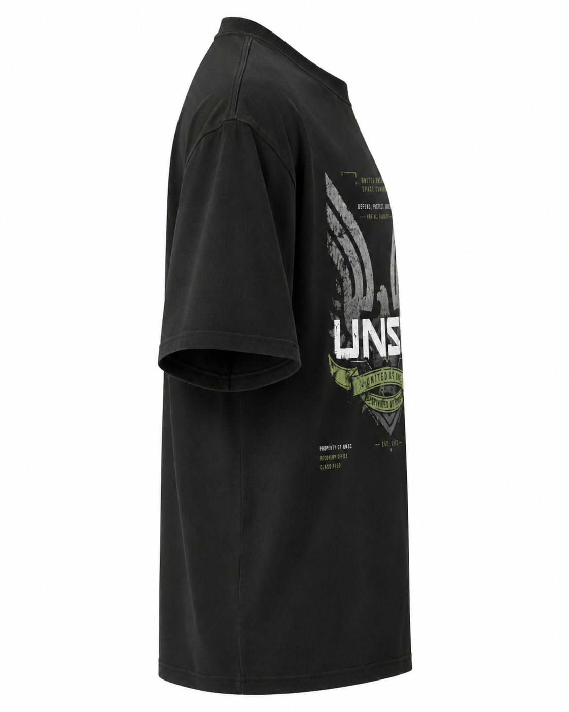 PLAYERA OVERSIZED - HALO - UNSC - THE OLD WAY