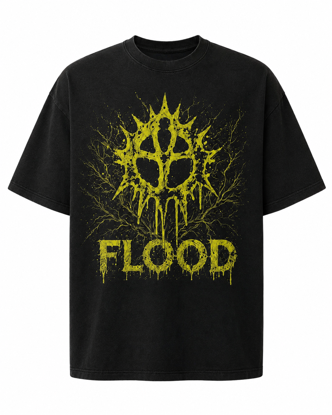 PLAYERA OVERSIZED - HALO - FLOOD - SPORE FLOOD