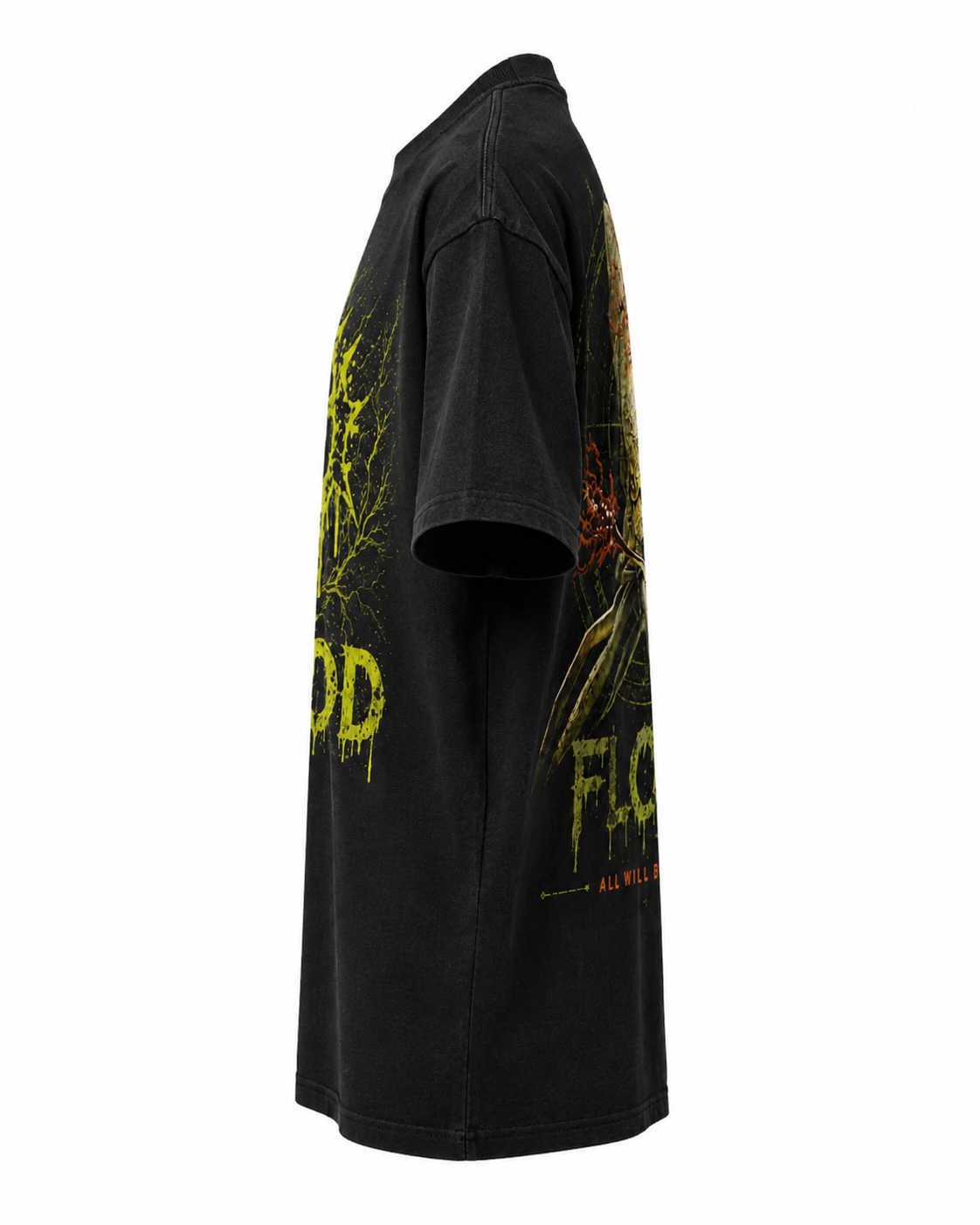 PLAYERA OVERSIZED - HALO - FLOOD - SPORE FLOOD