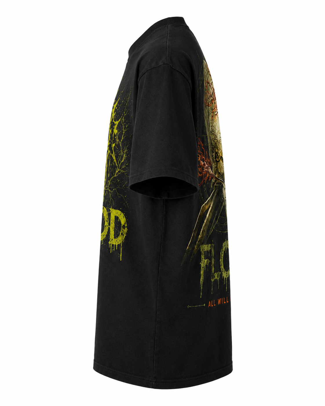 PLAYERA OVERSIZED - HALO - FLOOD - SPORE FLOOD