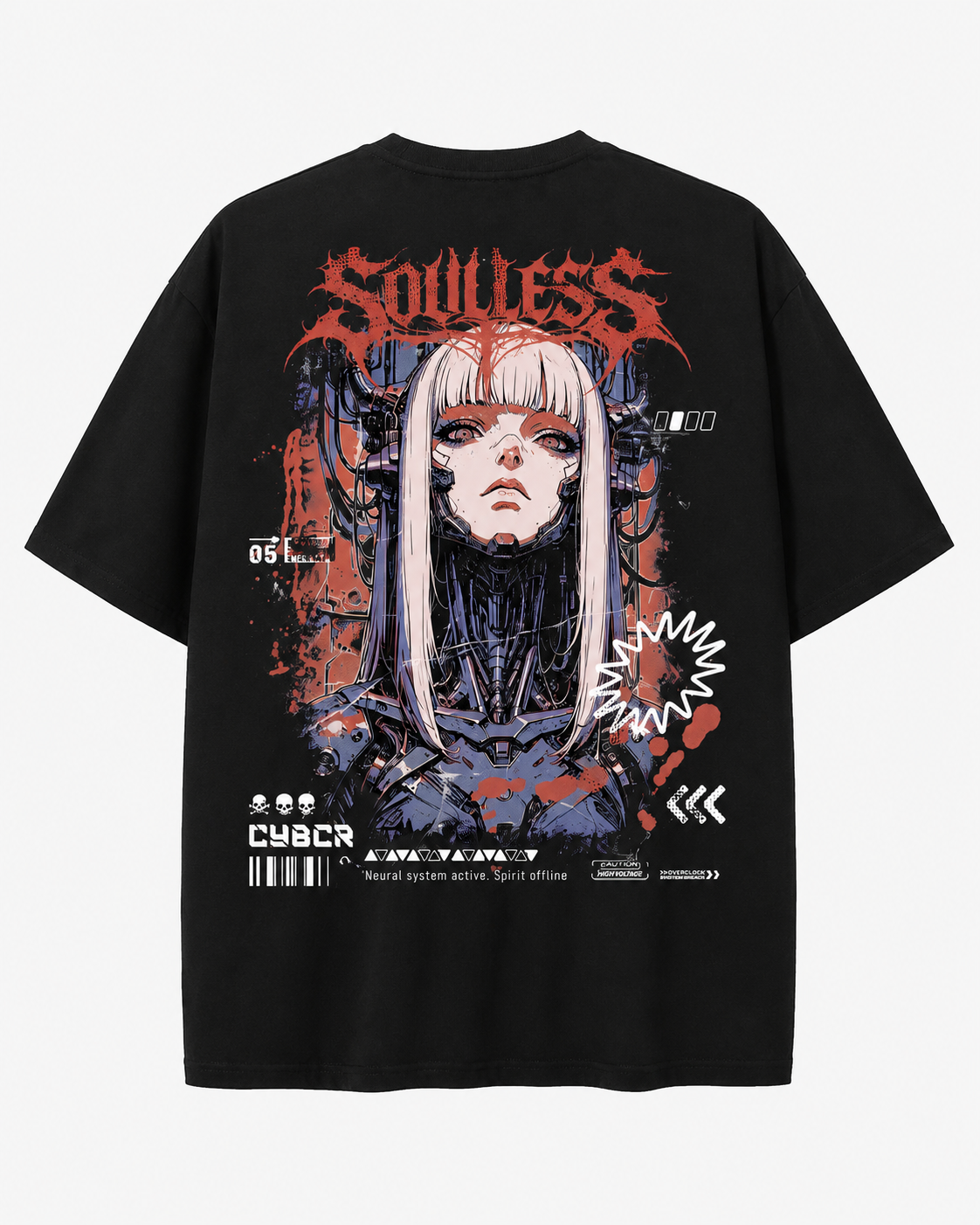 PLAYERA OVERSIZED - ALTERNATIVE TECH WEAR - SOUL LESS