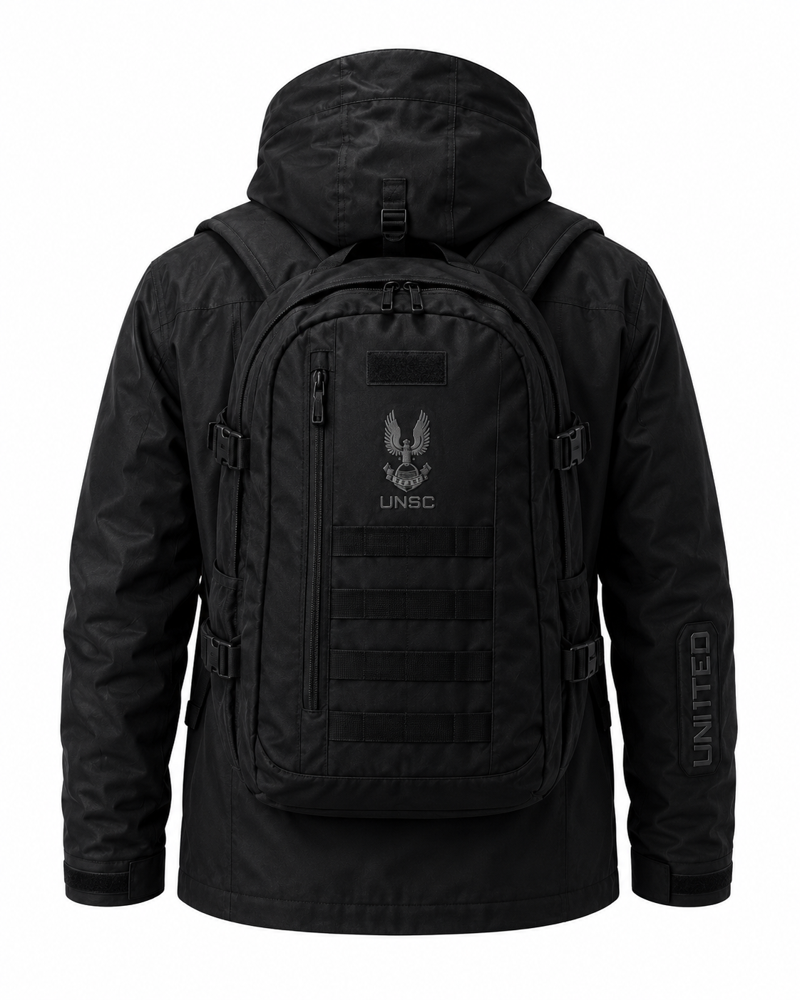 ULTRA GEAR - CHAQUETA DEPORTIVA - UNSC ARMOY - A PRUEBA DE FRIO-VIENTO-AGUA