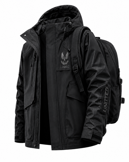 ULTRA GEAR - CHAQUETA DEPORTIVA - UNSC ARMOY - A PRUEBA DE FRIO-VIENTO-AGUA