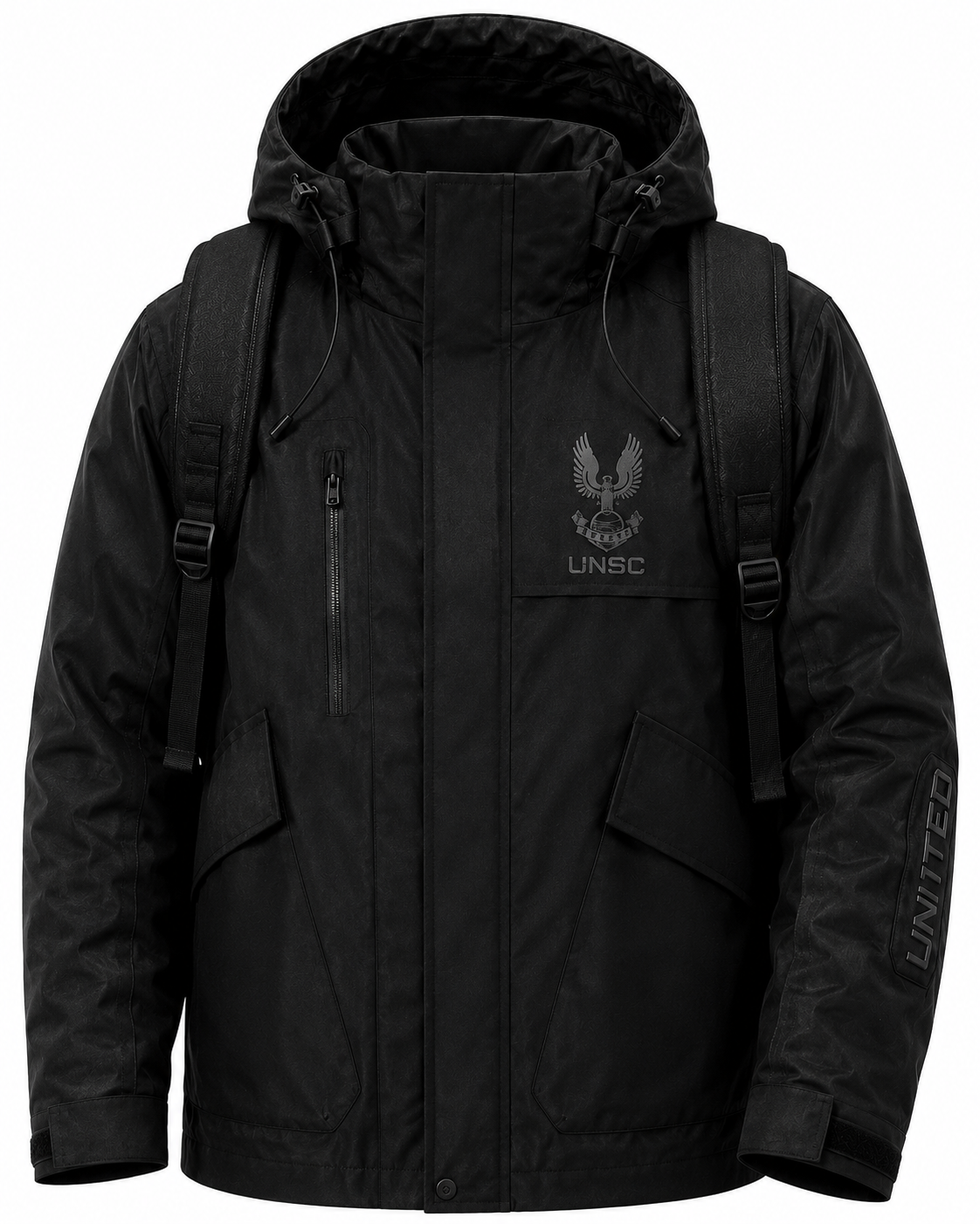 ULTRA GEAR - CHAQUETA DEPORTIVA - UNSC ARMOY - A PRUEBA DE FRIO-VIENTO-AGUA