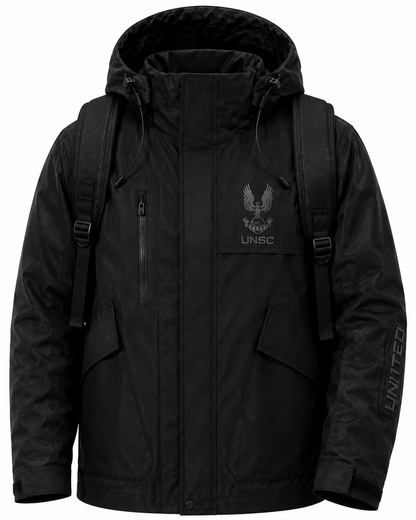 ULTRA GEAR - CHAQUETA DEPORTIVA - UNSC ARMOY - A PRUEBA DE FRIO-VIENTO-AGUA