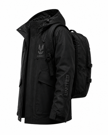 ULTRA GEAR - CHAQUETA DEPORTIVA - UNSC ARMOY - A PRUEBA DE FRIO-VIENTO-AGUA