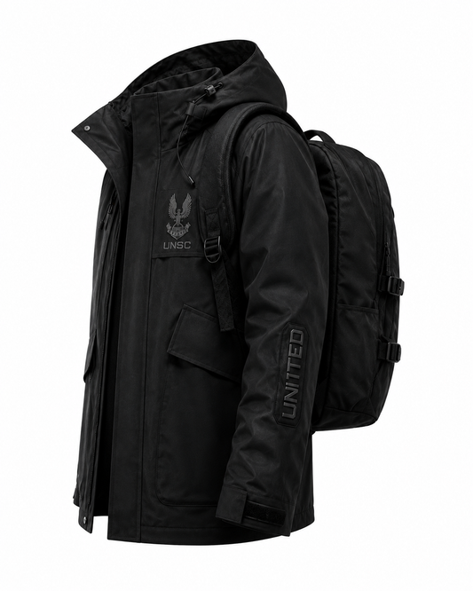 ULTRA GEAR - CHAQUETA DEPORTIVA - UNSC ARMOY - A PRUEBA DE FRIO-VIENTO-AGUA