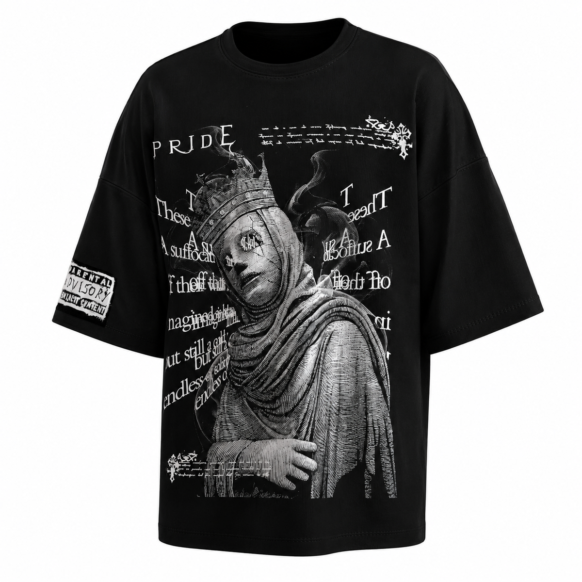 PLAYERA OVERSIZED -SILENT LUXURY ORIGINAL - PRIDE