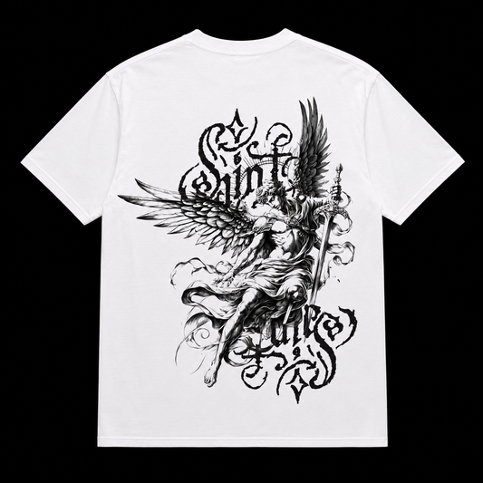 PLAYERA OVERSIZED -SILENT LUXURY ORIGINAL CUSTOM - SAINT