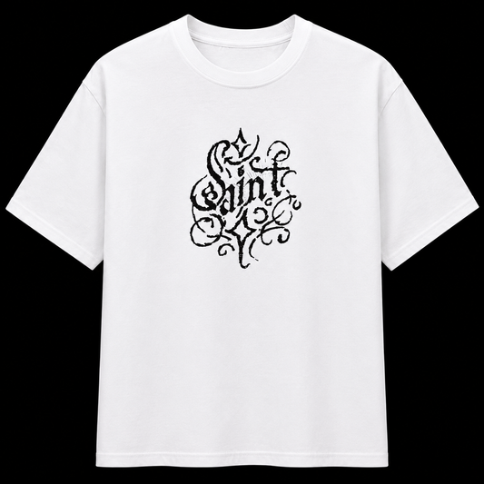 PLAYERA OVERSIZED -SILENT LUXURY ORIGINAL CUSTOM - SAINT