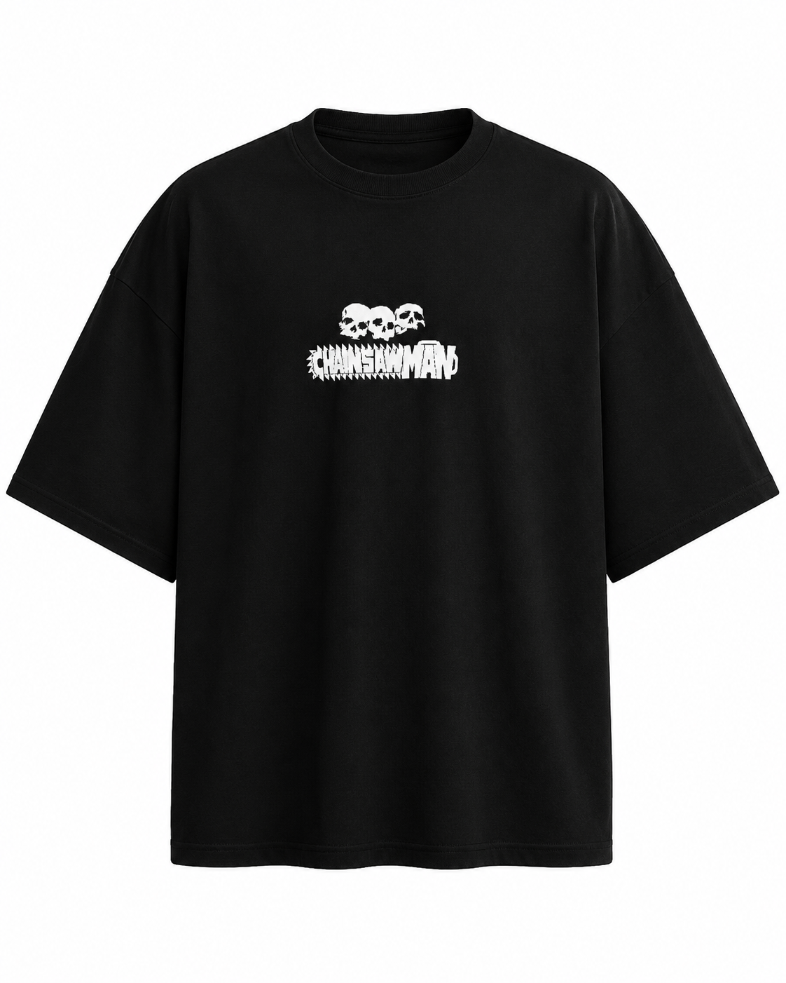 PLAYERA OVERSIZED -SILENT LUXURY ORIGINAL CUSTOM - CHAINSAW MAN