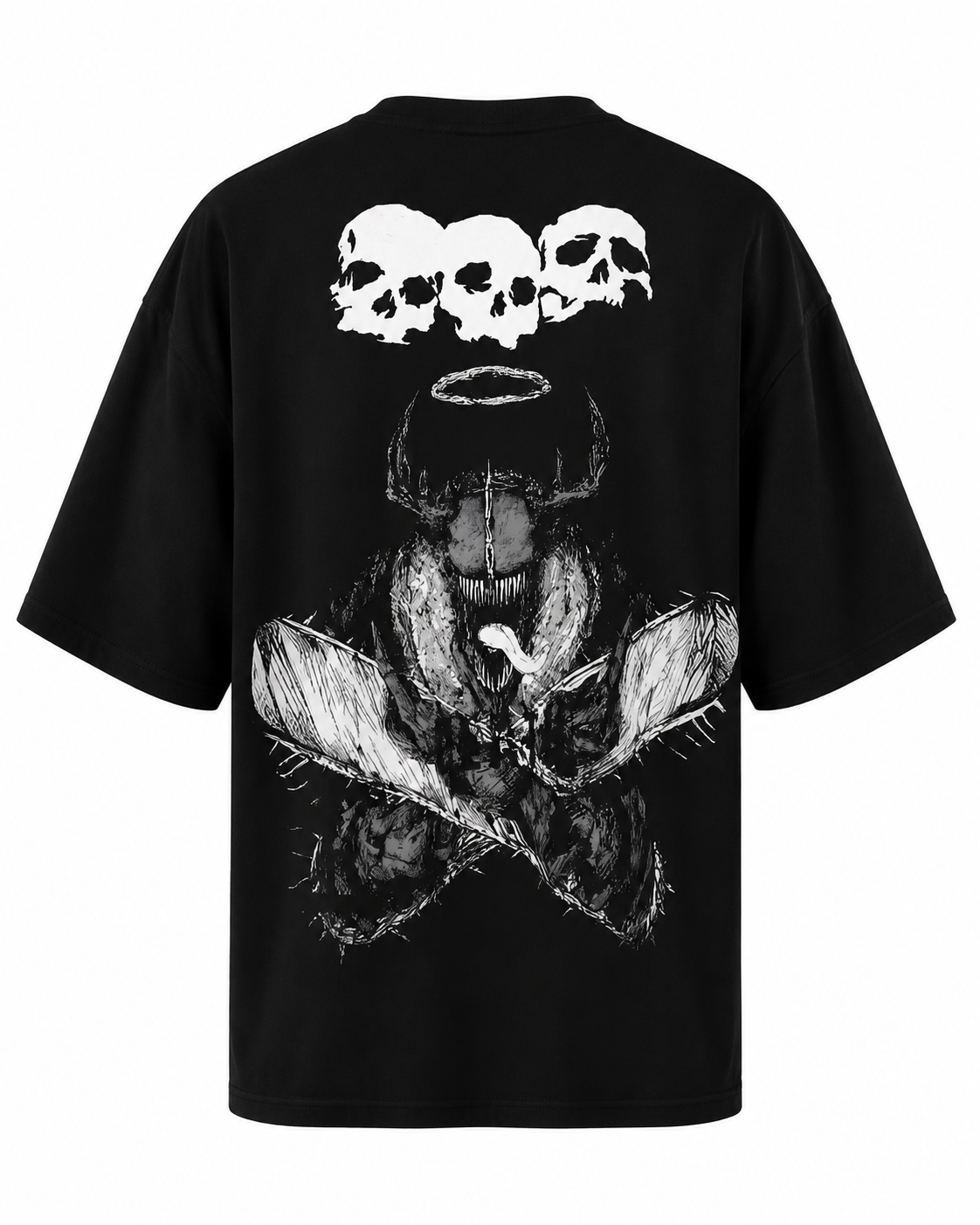 PLAYERA OVERSIZED -SILENT LUXURY ORIGINAL CUSTOM - CHAINSAW MAN