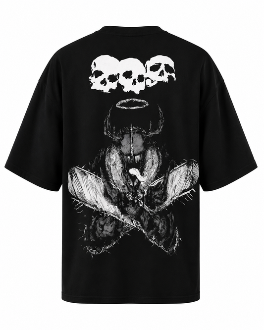 PLAYERA OVERSIZED -SILENT LUXURY ORIGINAL CUSTOM - CHAINSAW MAN