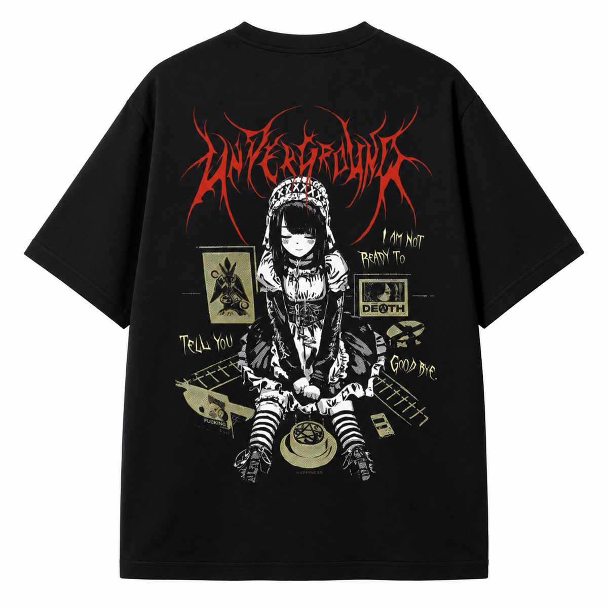 PLAYERA OVERSIZED -ALTERNATIVE - CUSTOM - UNDERGROUND