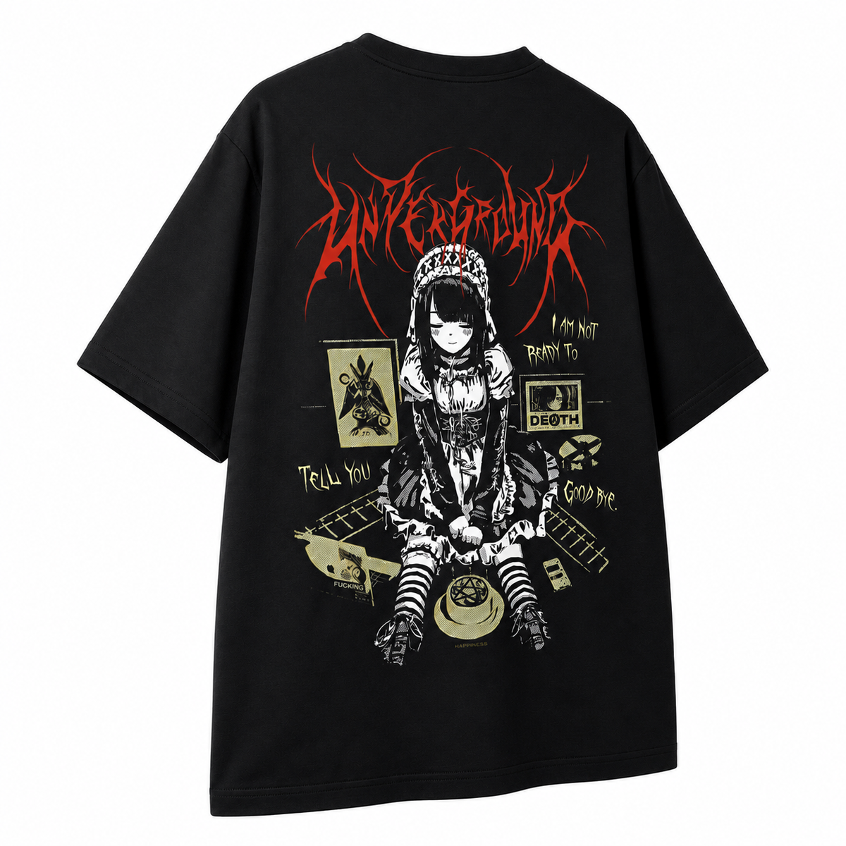 PLAYERA OVERSIZED -ALTERNATIVE - CUSTOM - UNDERGROUND