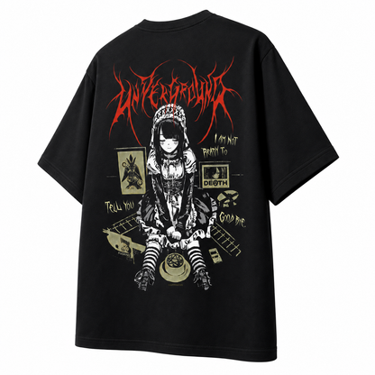 PLAYERA OVERSIZED -ALTERNATIVE - CUSTOM - UNDERGROUND