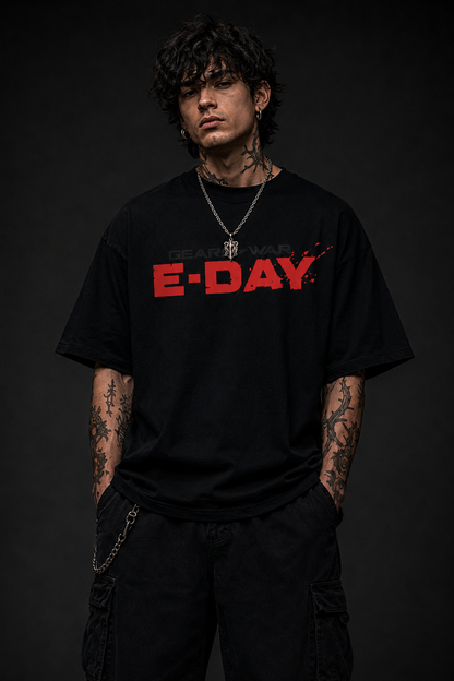 PLAYERA DE GEARS OF WAR  E.DAY - NUEVO DROP DISPONIBLE - MARCUS FENIX E-DAY