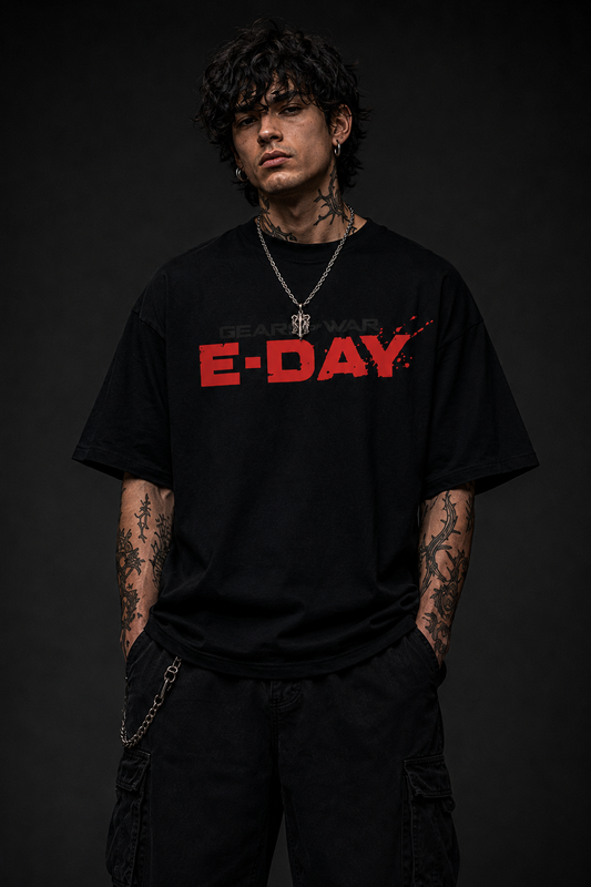 PLAYERA DE GEARS OF WAR  E-DAY - NUEVO DROP DISPONIBLE - DUO  E-DAY