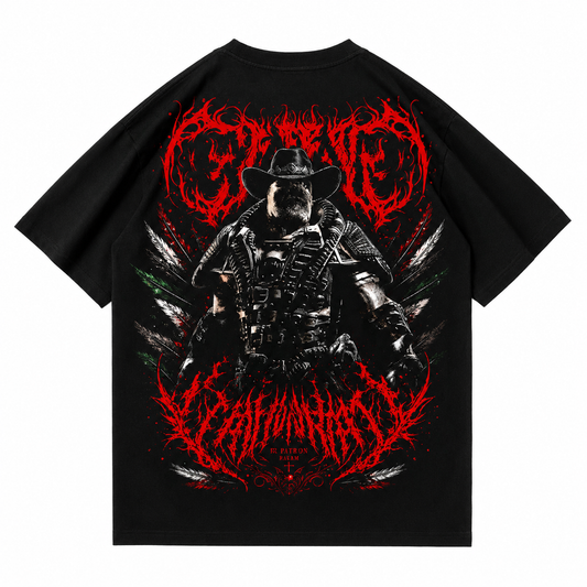 PLAYERA DE GEARS OF WAR PREMIUM - EL PATRON RAAM - EDICION DE MEXICO LIMITADO