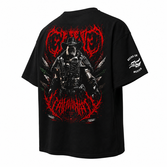PLAYERA DE GEARS OF WAR PREMIUM - EL PATRON RAAM - EDICION DE MEXICO LIMITADO