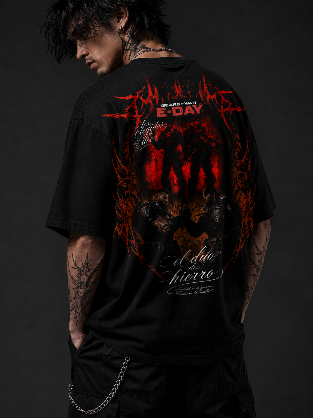 PLAYERA DE GEARS OF WAR  E-DAY - NUEVO DROP DISPONIBLE - DUO  E-DAY