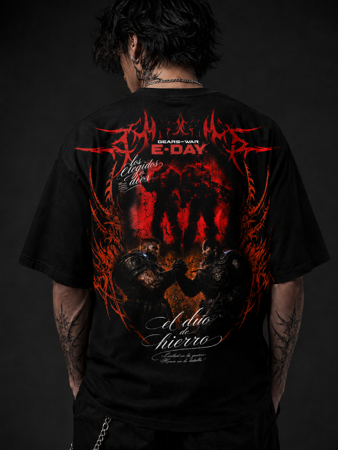 PLAYERA DE GEARS OF WAR  E-DAY - NUEVO DROP DISPONIBLE - DUO  E-DAY