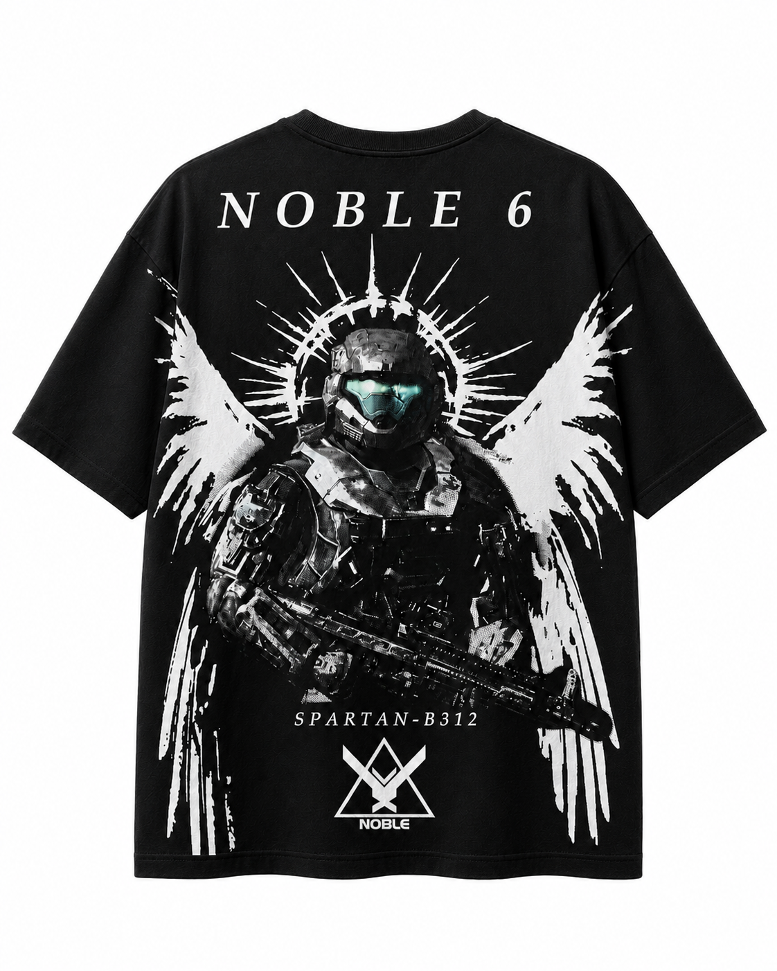 PLAYERA OVERSIZED - HALO REACH - NOBLE SIX