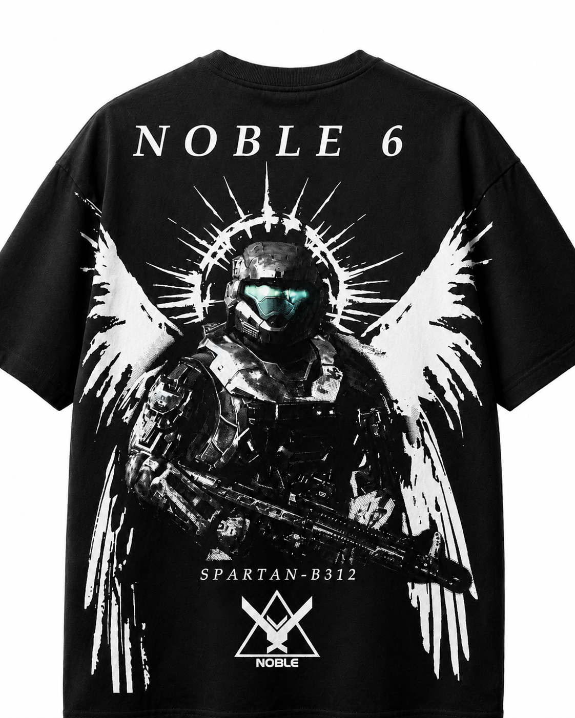 PLAYERA OVERSIZED - HALO REACH - NOBLE SIX