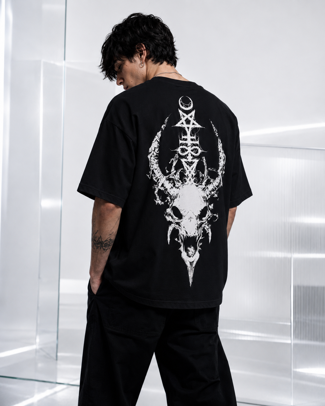 PLAYERA OVERSIZED - ALTERNATIVE - DEMON SIGHT