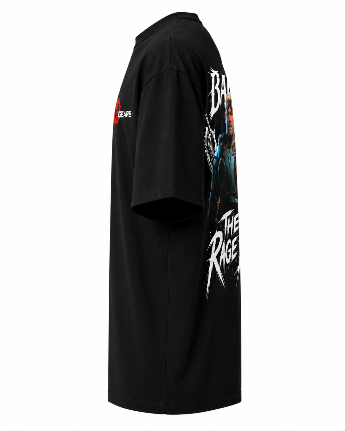 PLAYERA OVERSIZED - GEARS OF WAR - GRUBY KILLER - CLAYTON CARMINE