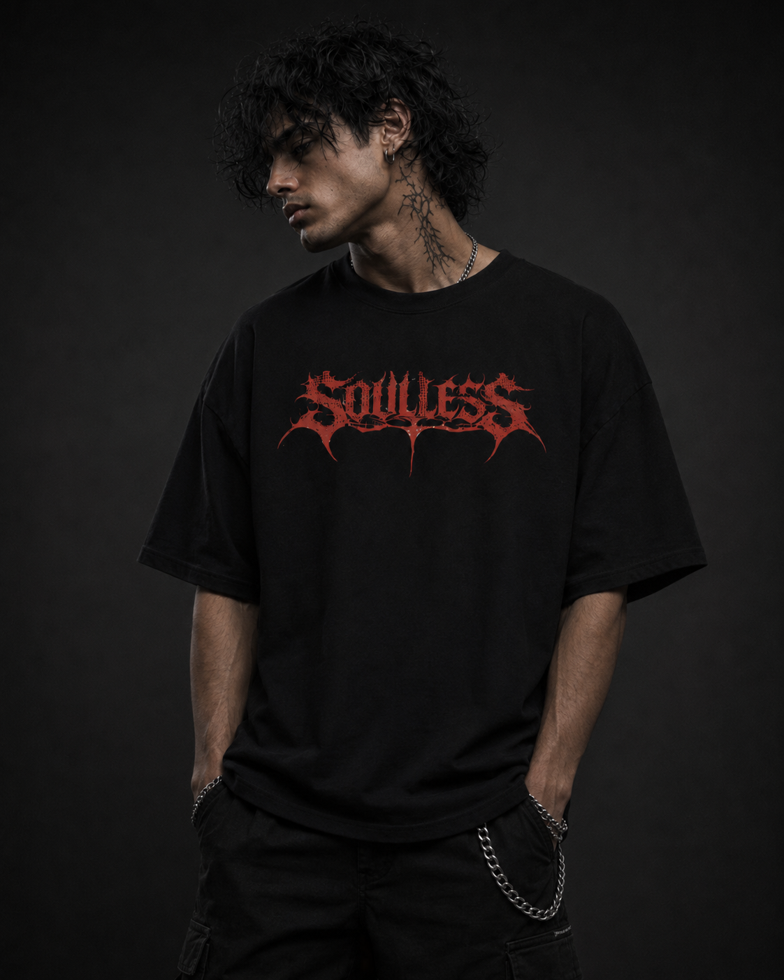 PLAYERA OVERSIZED - ALTERNATIVE TECH WEAR - SOUL LESS