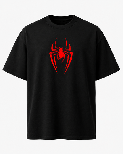 PLAYERA OVERSIZED - URBAN WEAR / FANFICTION - OVERSIZED 100% - FULL PRINT - VIUDA ROJA