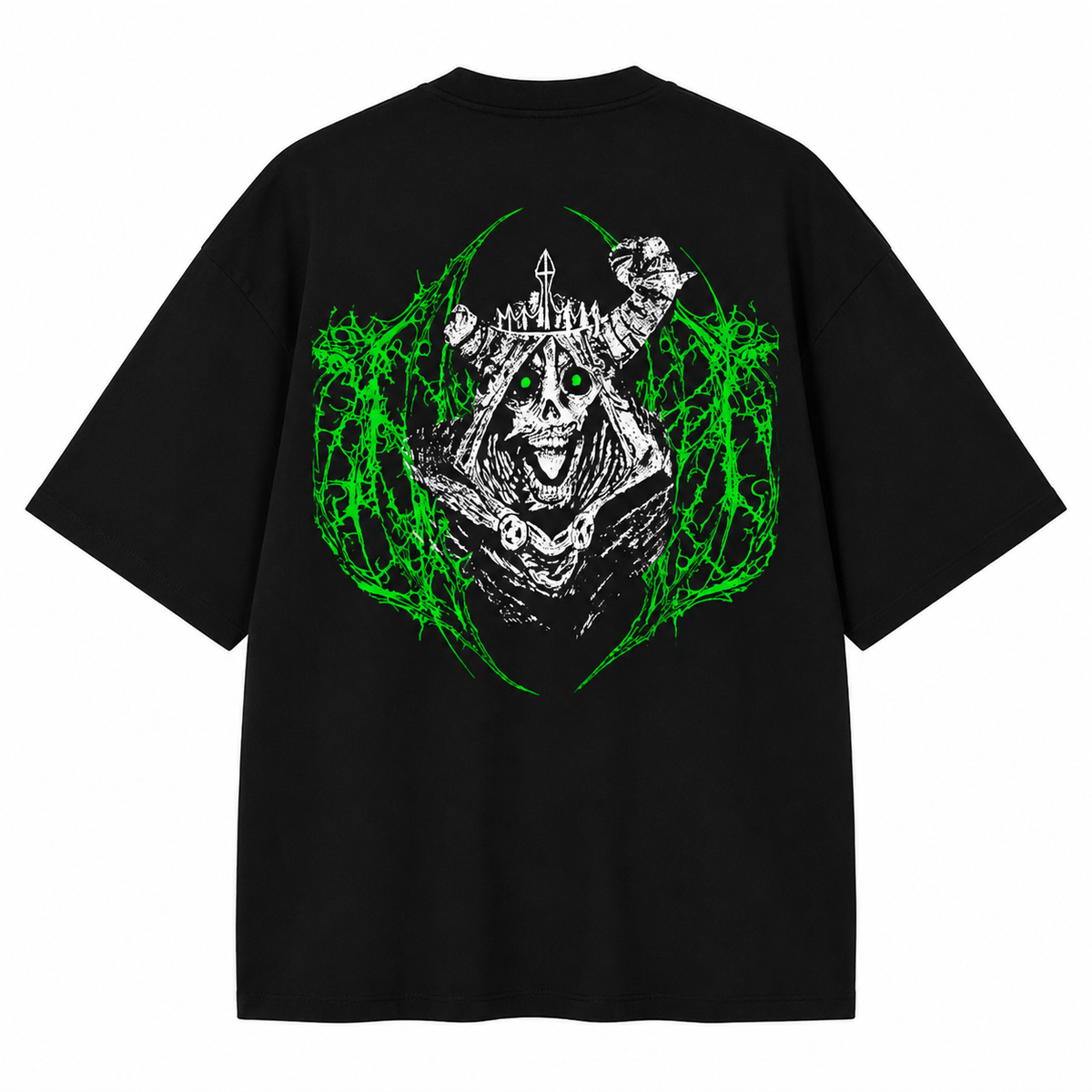 PLAYERA OVERSIZED -SILENT - HORA DE AVENTURA - THE LITCH V2